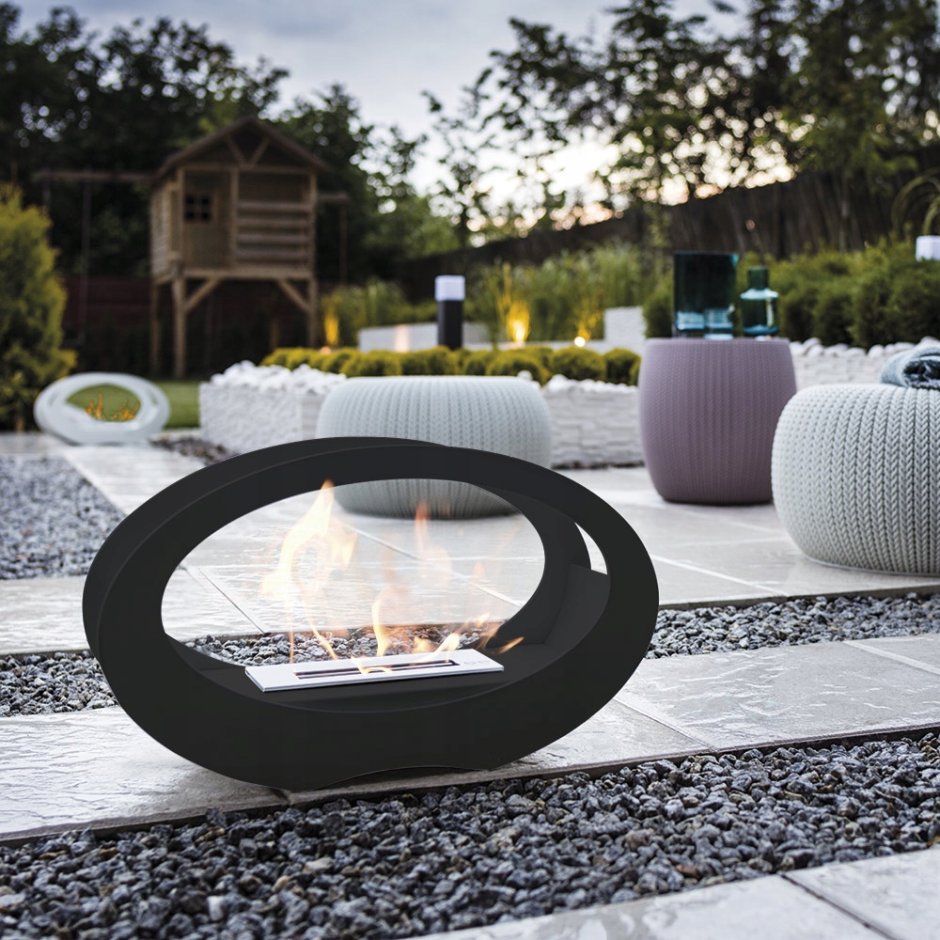 Биокамин Kratki Echo белый