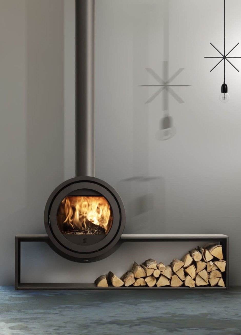 В камине в 6 утра