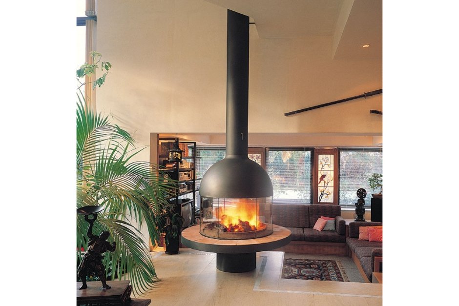 Камин подвесной Loft-08