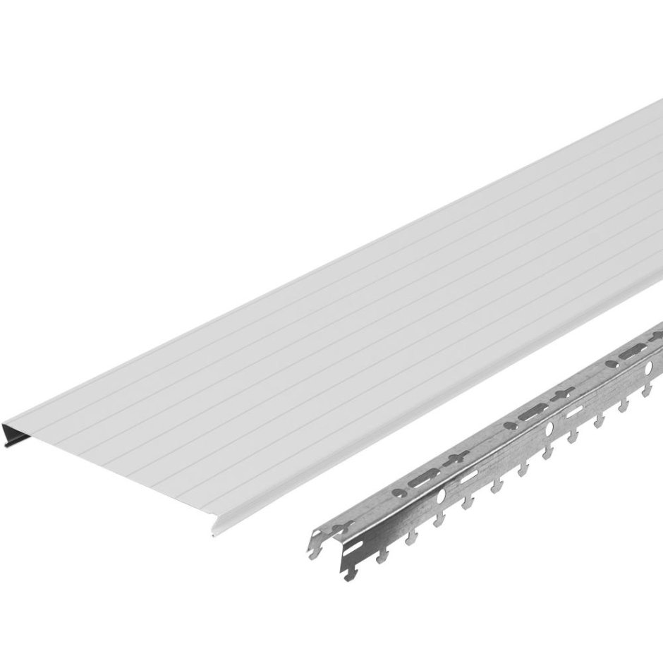 Набор реек Artens 3х1.05 м цвет белый матовый