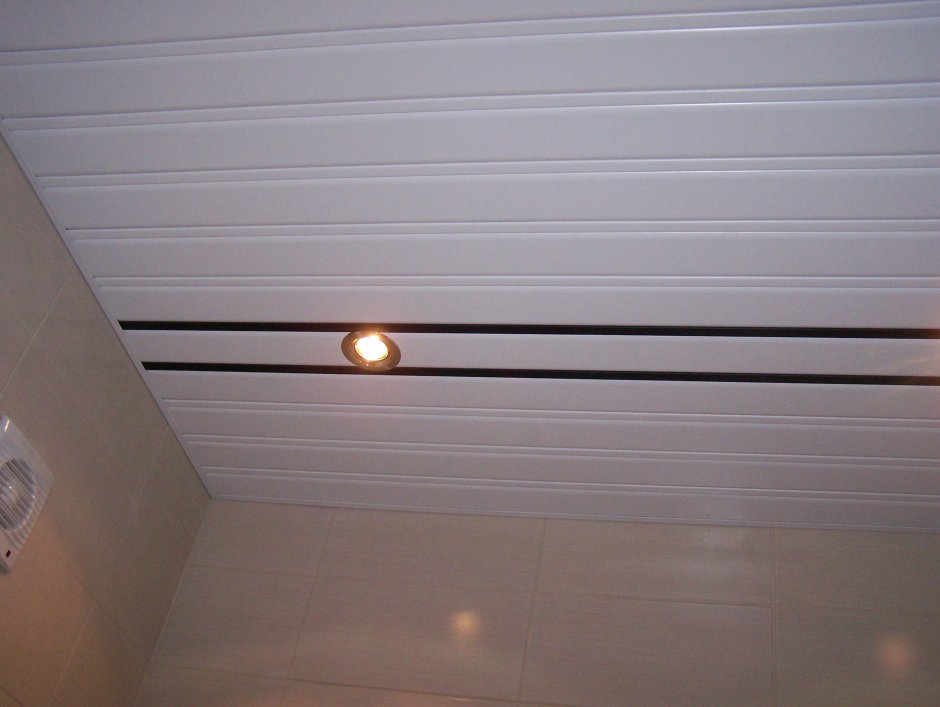 Реечный потолок Албес