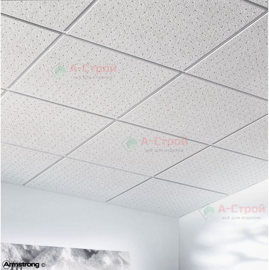 Плита орбит 600х600х13мм Армстронг
