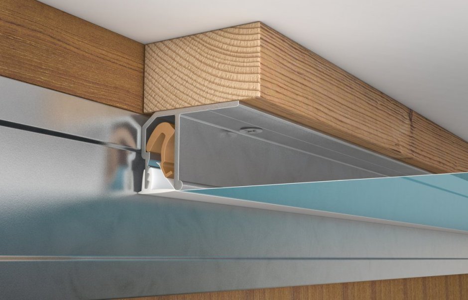 Потолок из вагонки