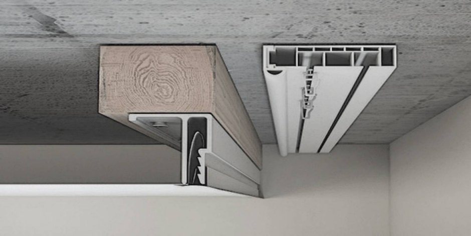 Кессонный потолок из дерева