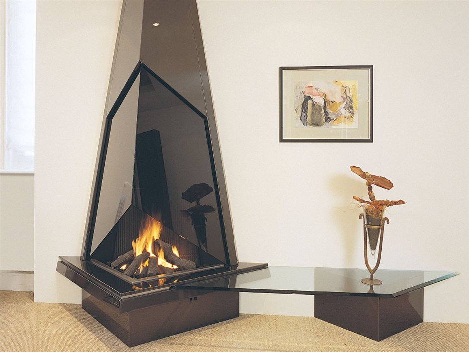 Современный камин