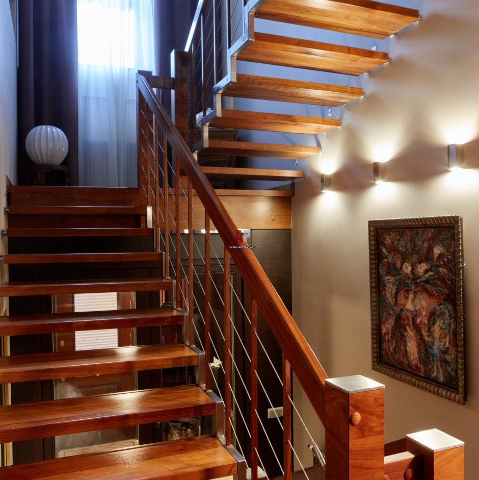 Перегородка под лестницей