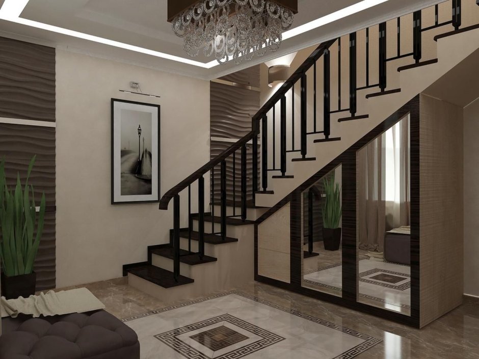 Лестница в таунхаусе