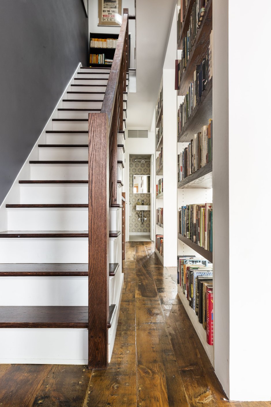 Лестница из сосны к-002м