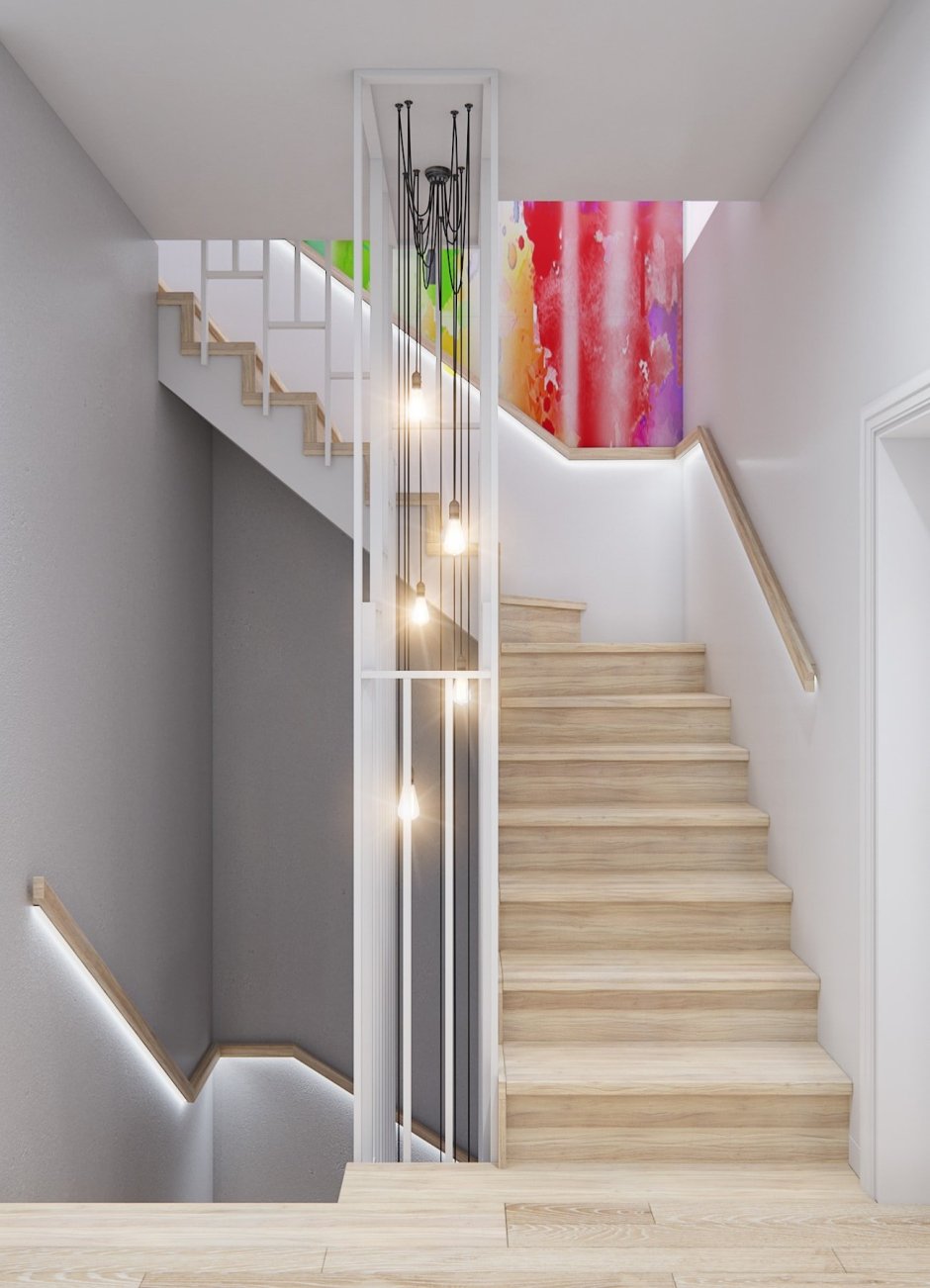 Лестница в таунхаусе