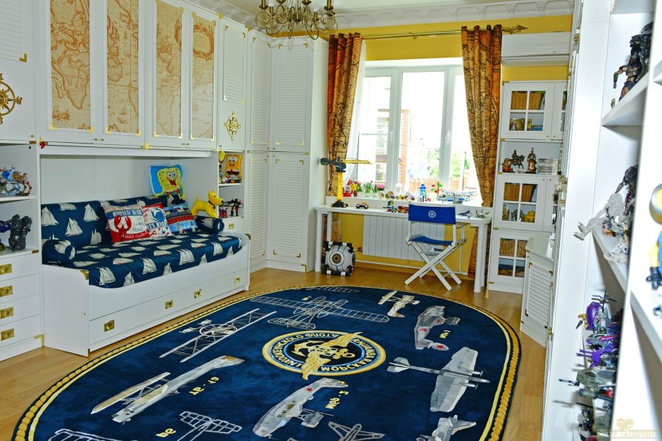 Ковер для детской комнаты мальчику