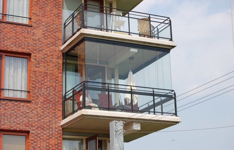 Прозрачный балкон