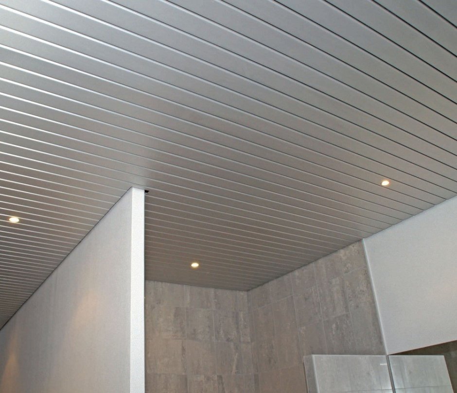 Алюминиевый реечный потолок Cesal ar c