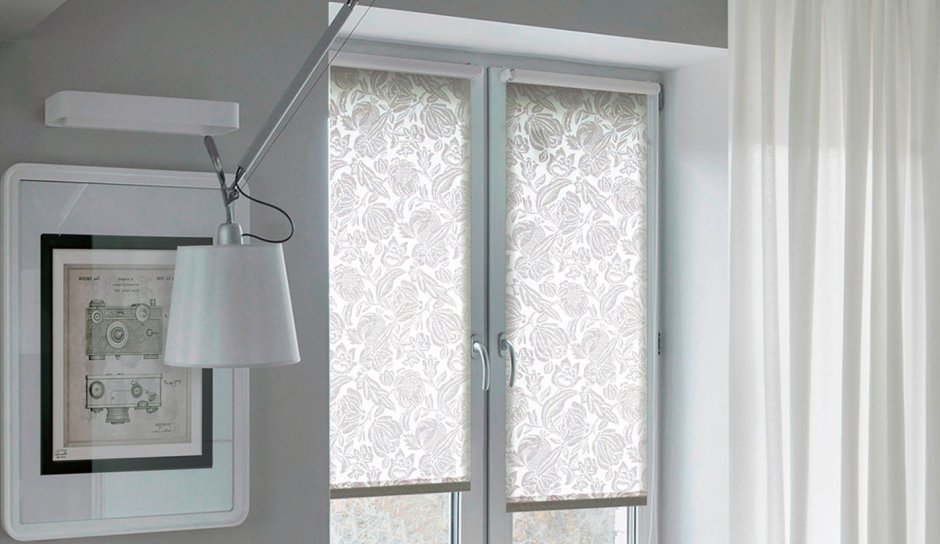 Жалюзи белые