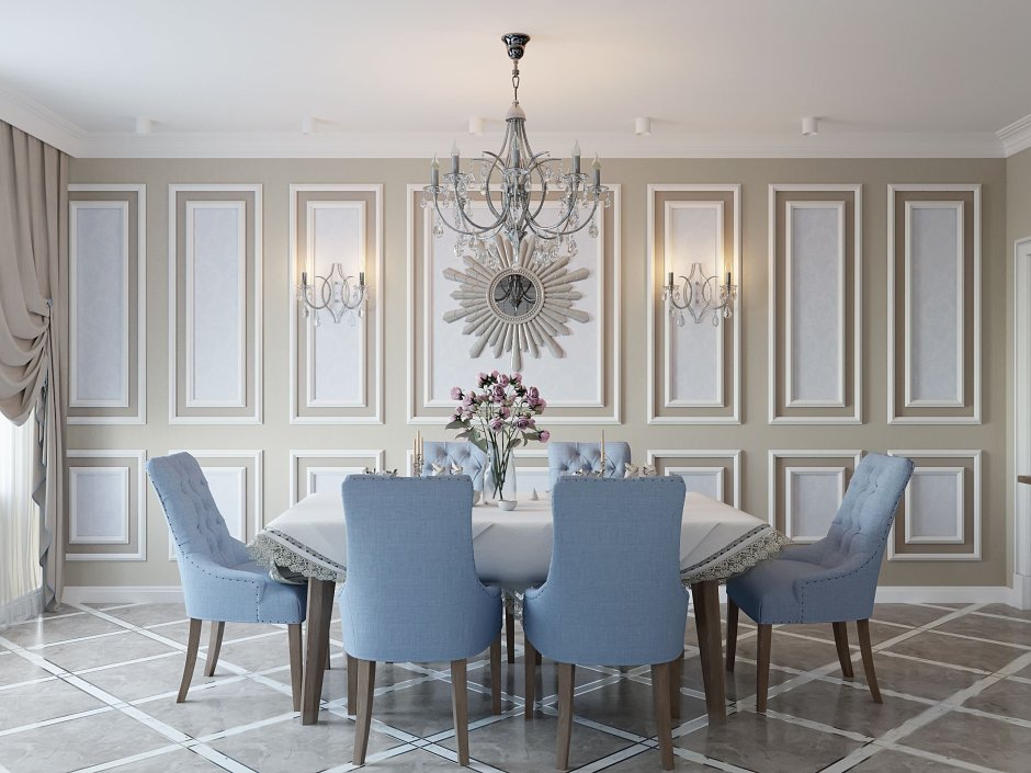 Молдинги для стен