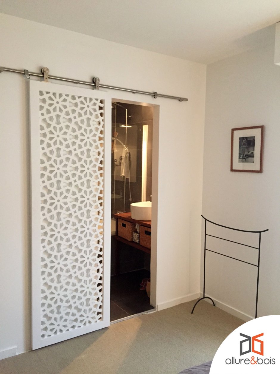 Сдвижные двери для зонирования комнаты