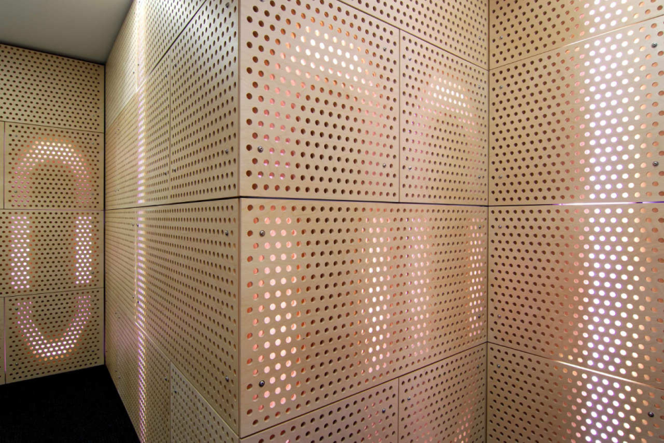 Декоративная перегородка из дерева