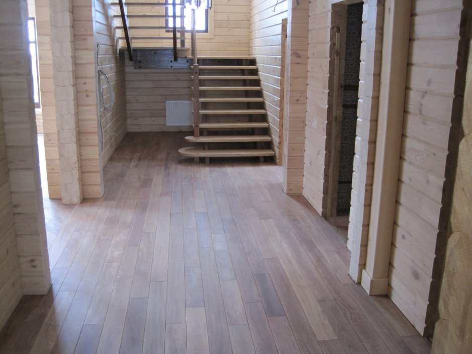 Пол в деревянном доме