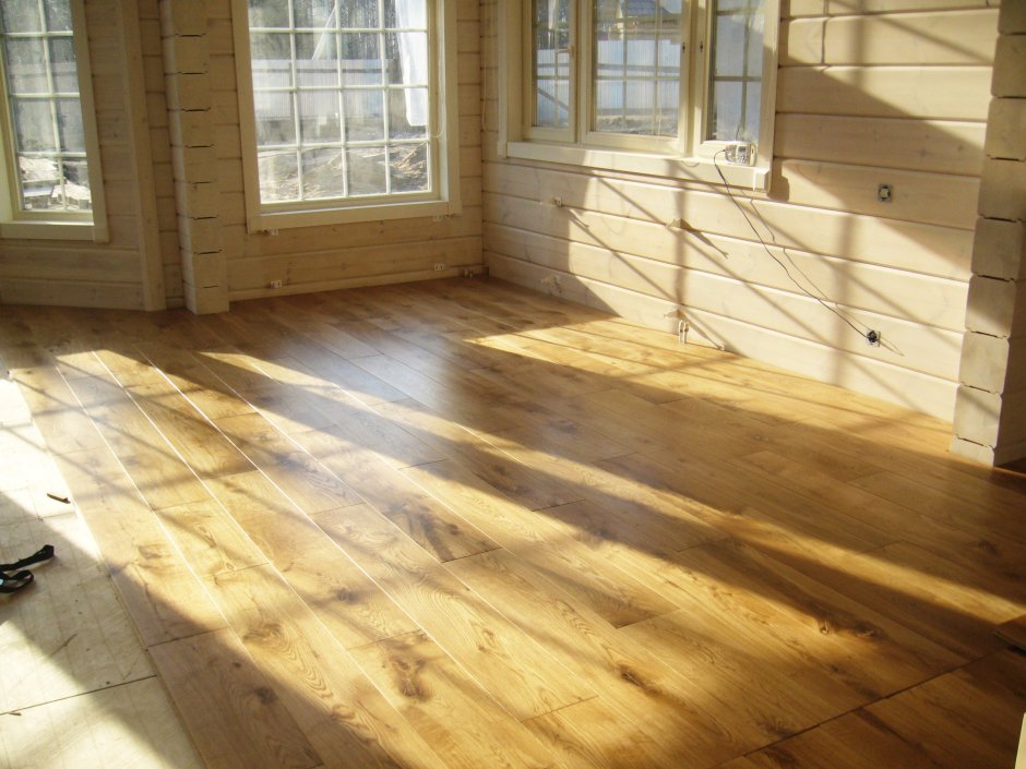 Пол в деревянном доме