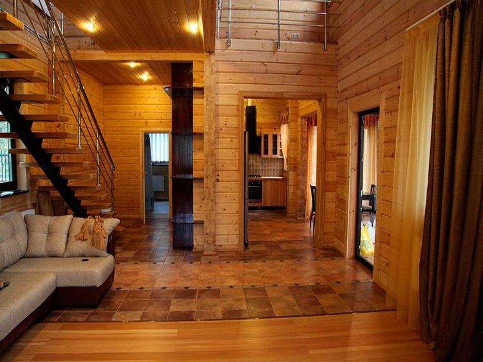 Старый деревянный пол