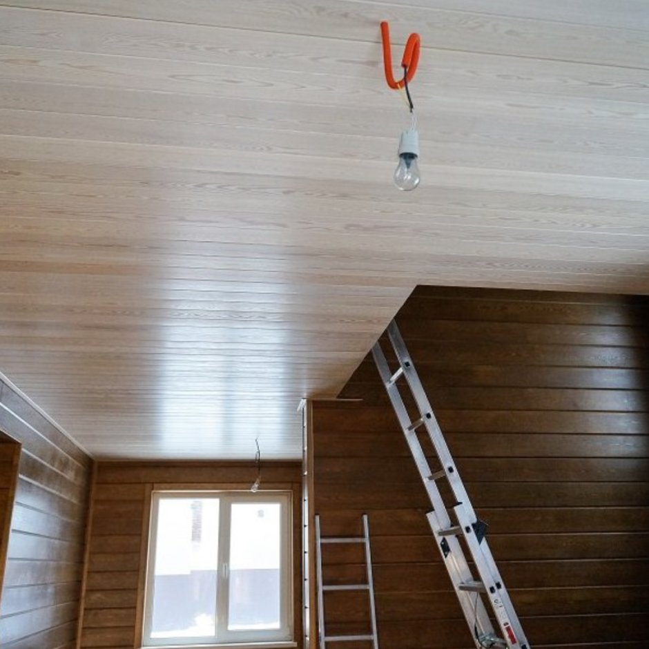 Крашеная вагонка штиль