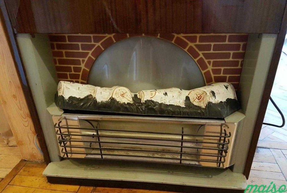 Старый Советский электрический камин
