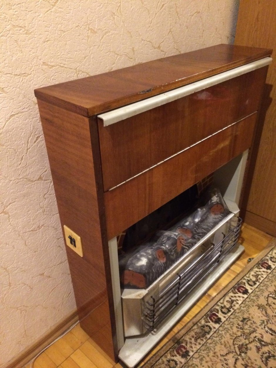 Советский электрокамин