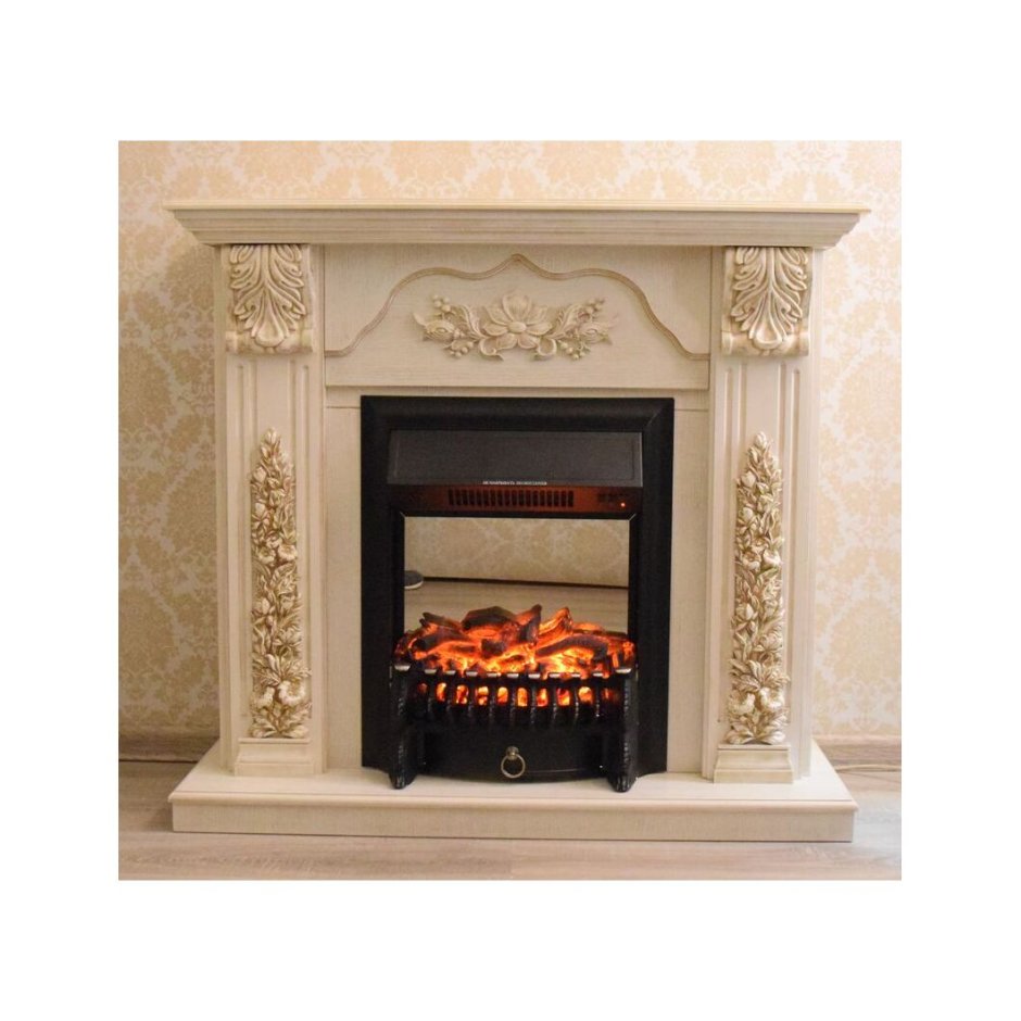 Экран для электрокамина