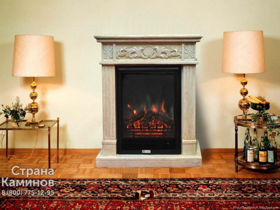 Каминокомплект Adelina 3д