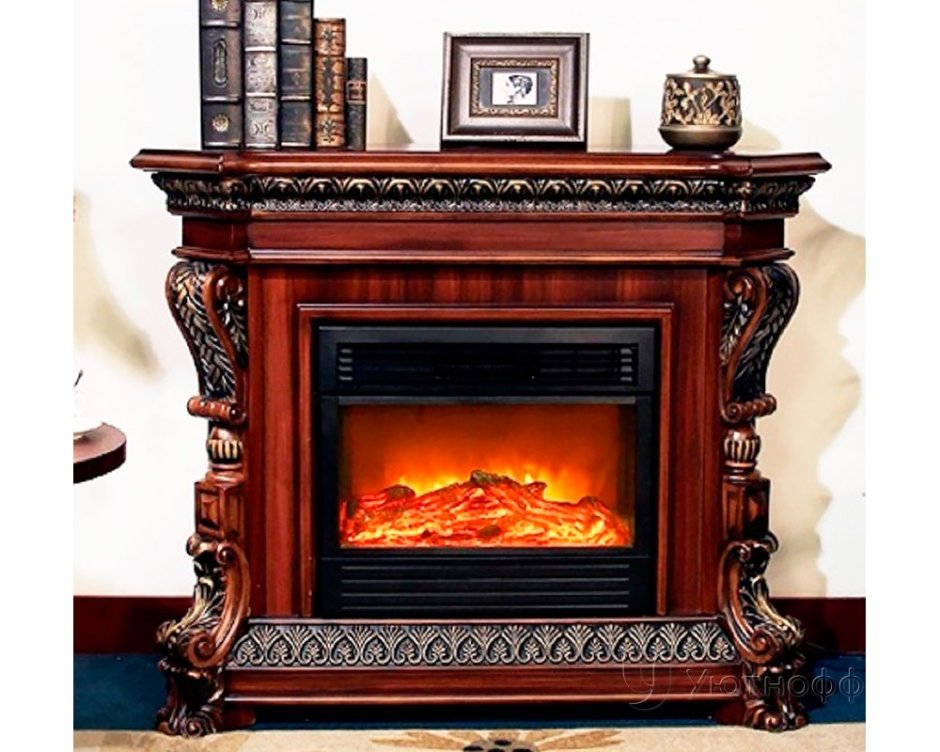 Электрокамин навесной Genius 100 (White Glass)