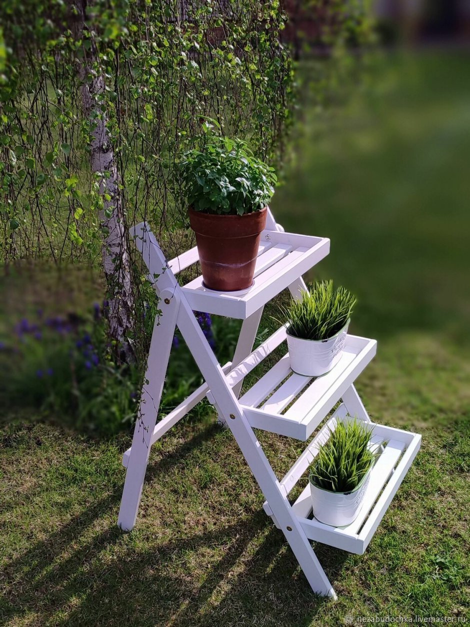 Этажерка лестница для цветов