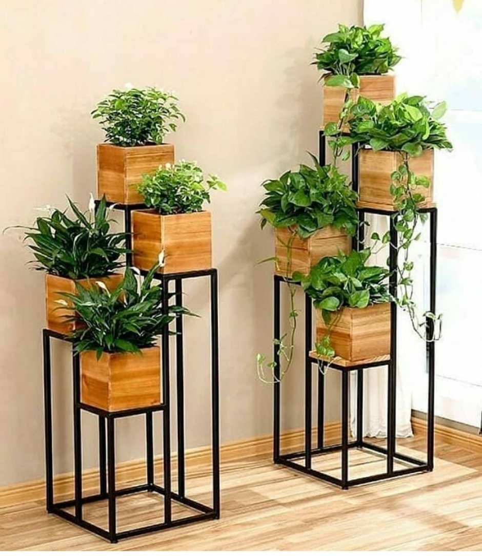 Полка для цветов на подоконник