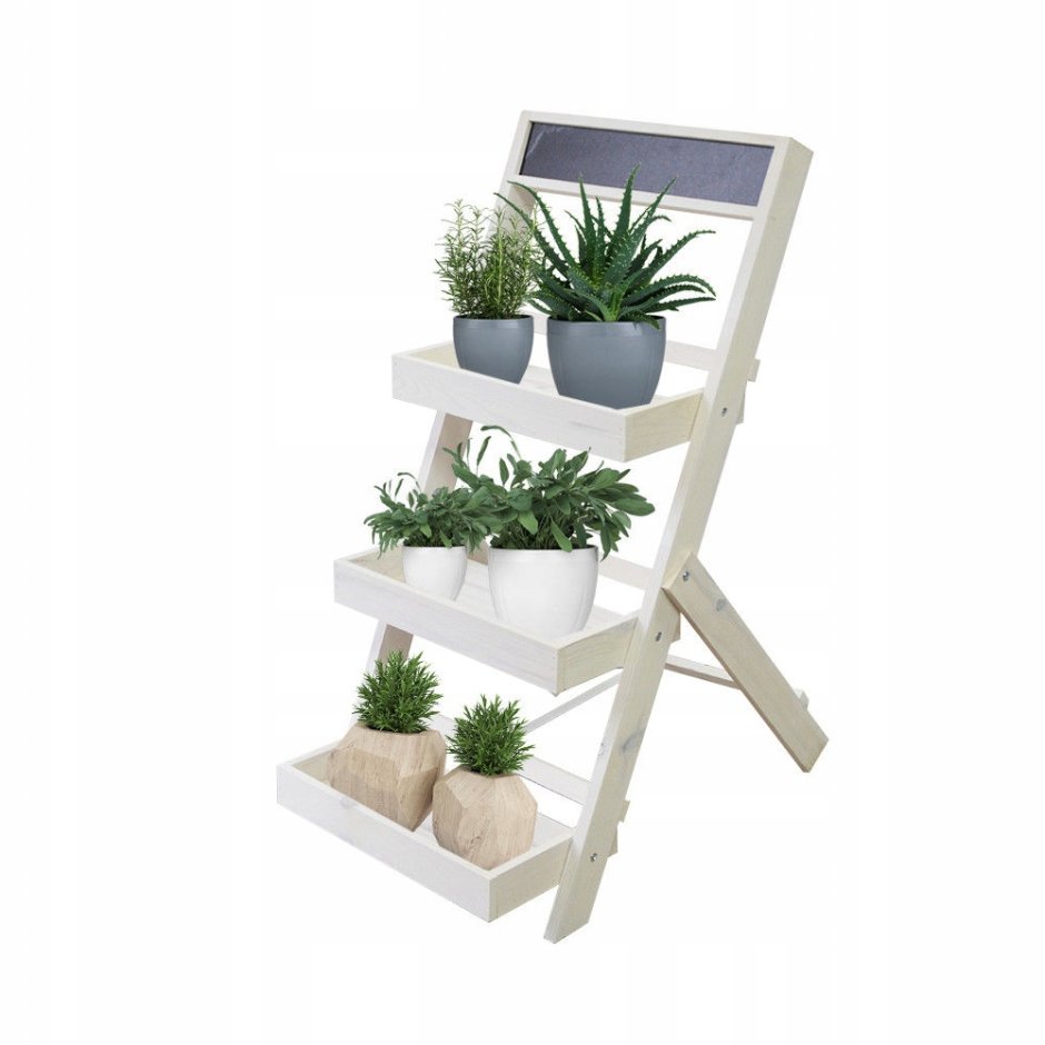 Деревянная подставка для растений