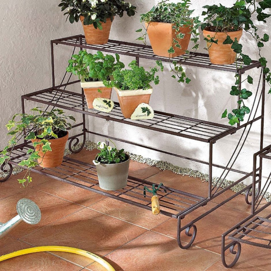 Подставка для цветов лесенка