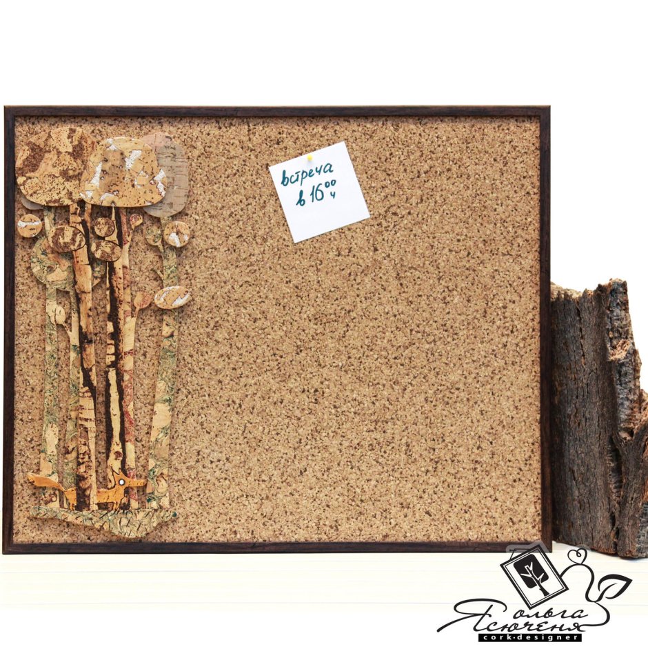 Доска из пробкового дерева
