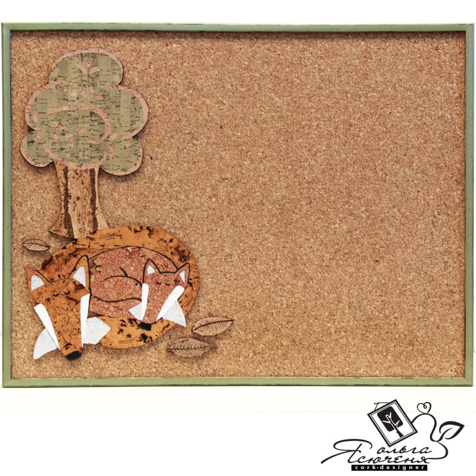 Пробковое панно