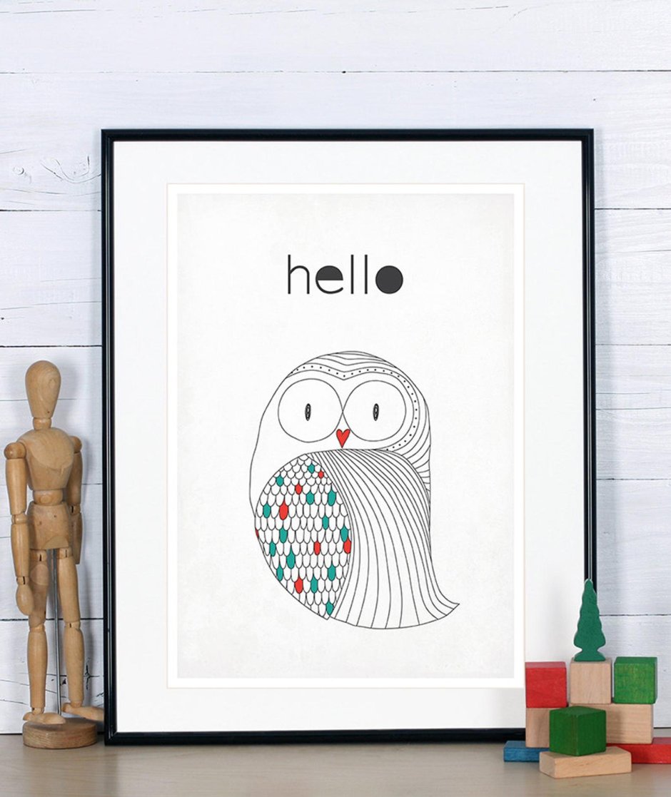 Постеры в скандинавском стиле