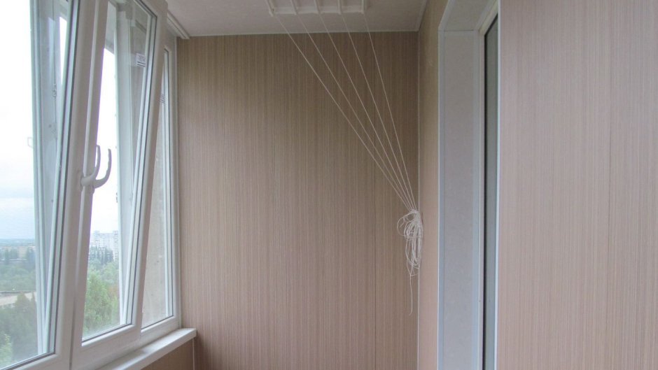 Обшивка балкона