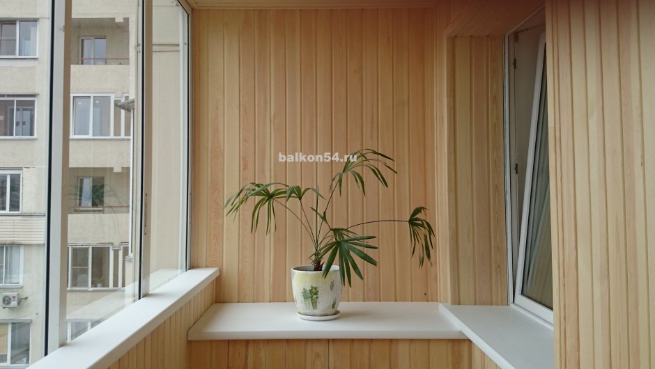 Отделка пола на лоджии