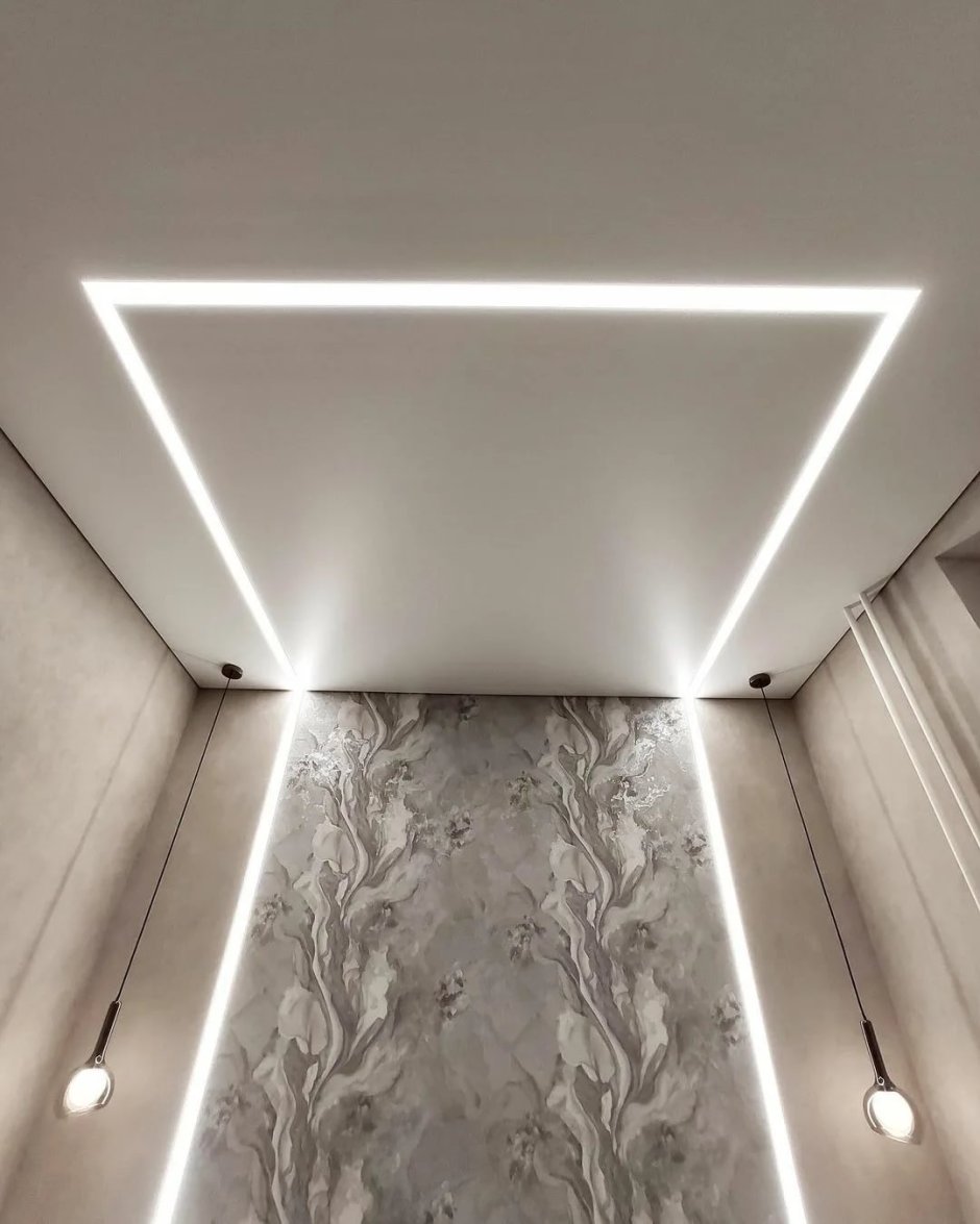 Бесщелевые натяжные потолки