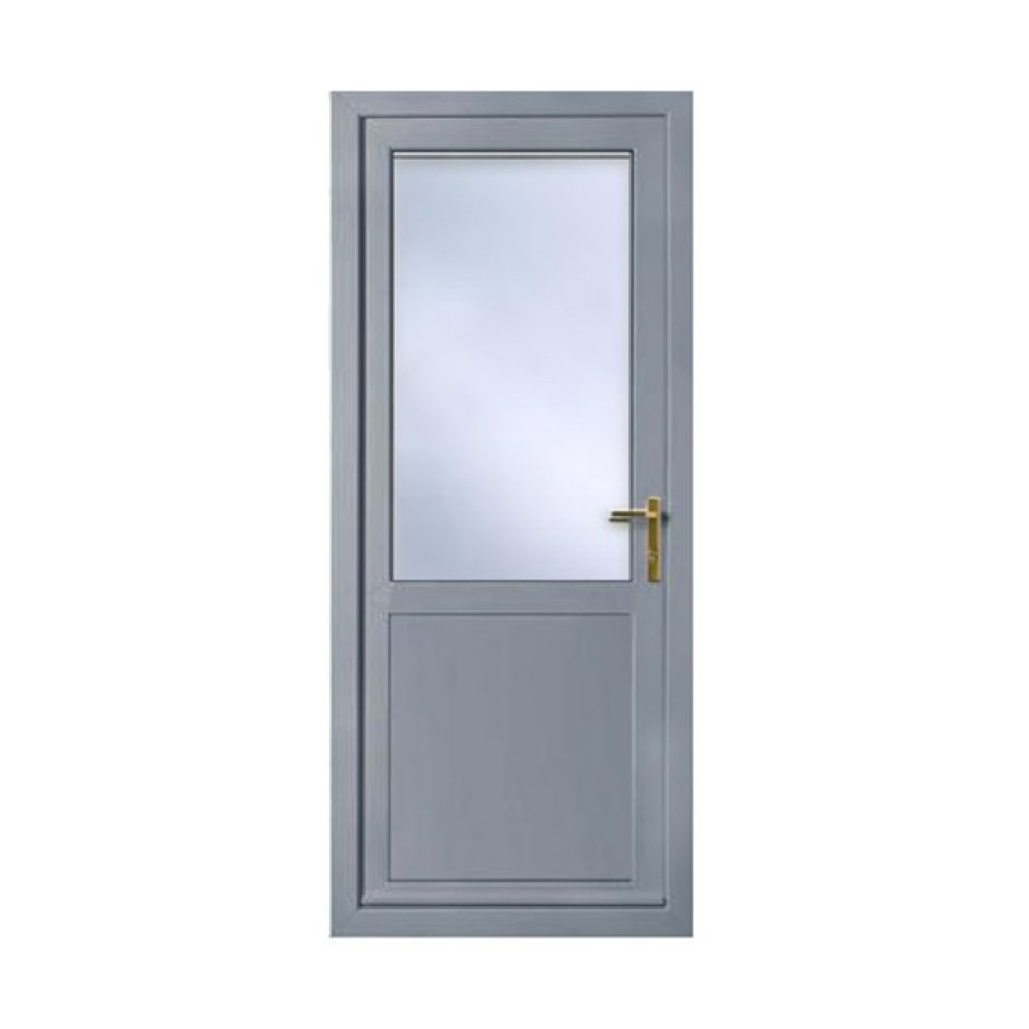 Алюминиевые двери со стеклом межкомнатные