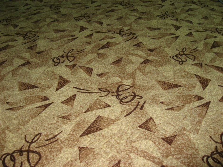 Ковролин карамель 170 3м коричневый