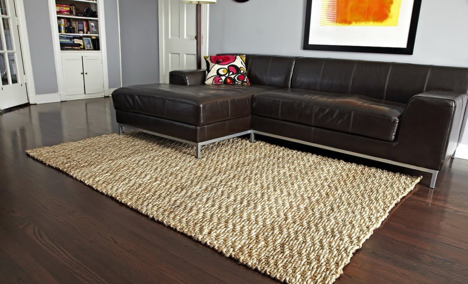 Джутовый ковер ikea
