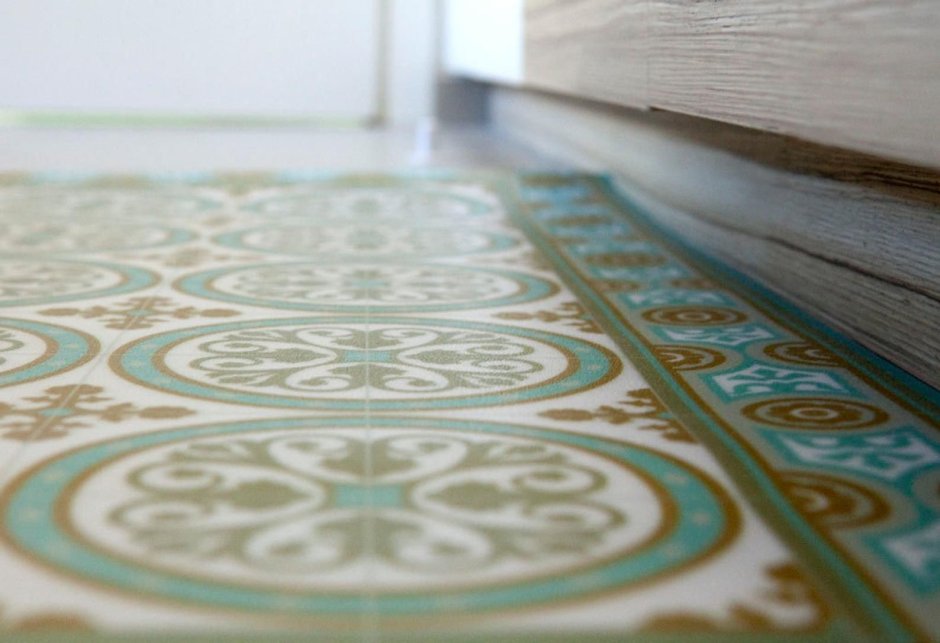 Линолеум с орнаментом