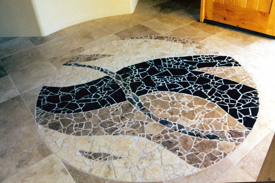 Мозаичный бетон терраццо