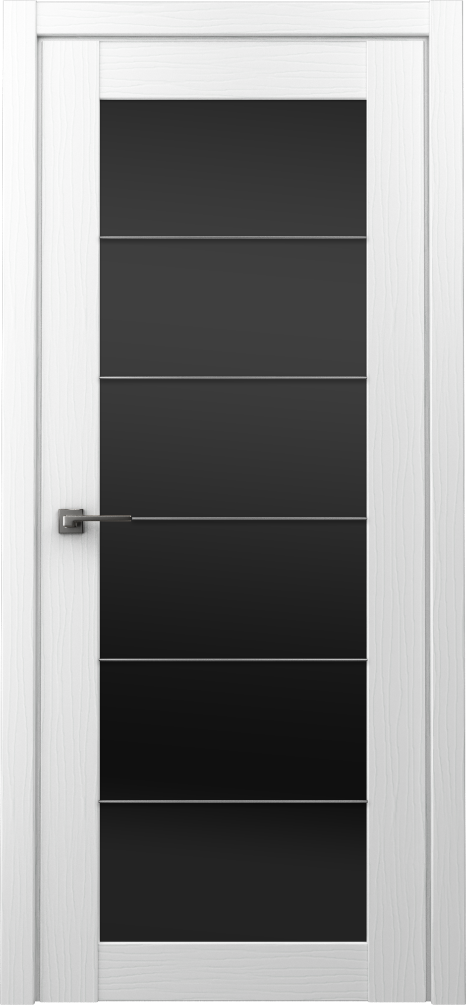 Двери Сан-Ремо белый Кипарис со стеклом