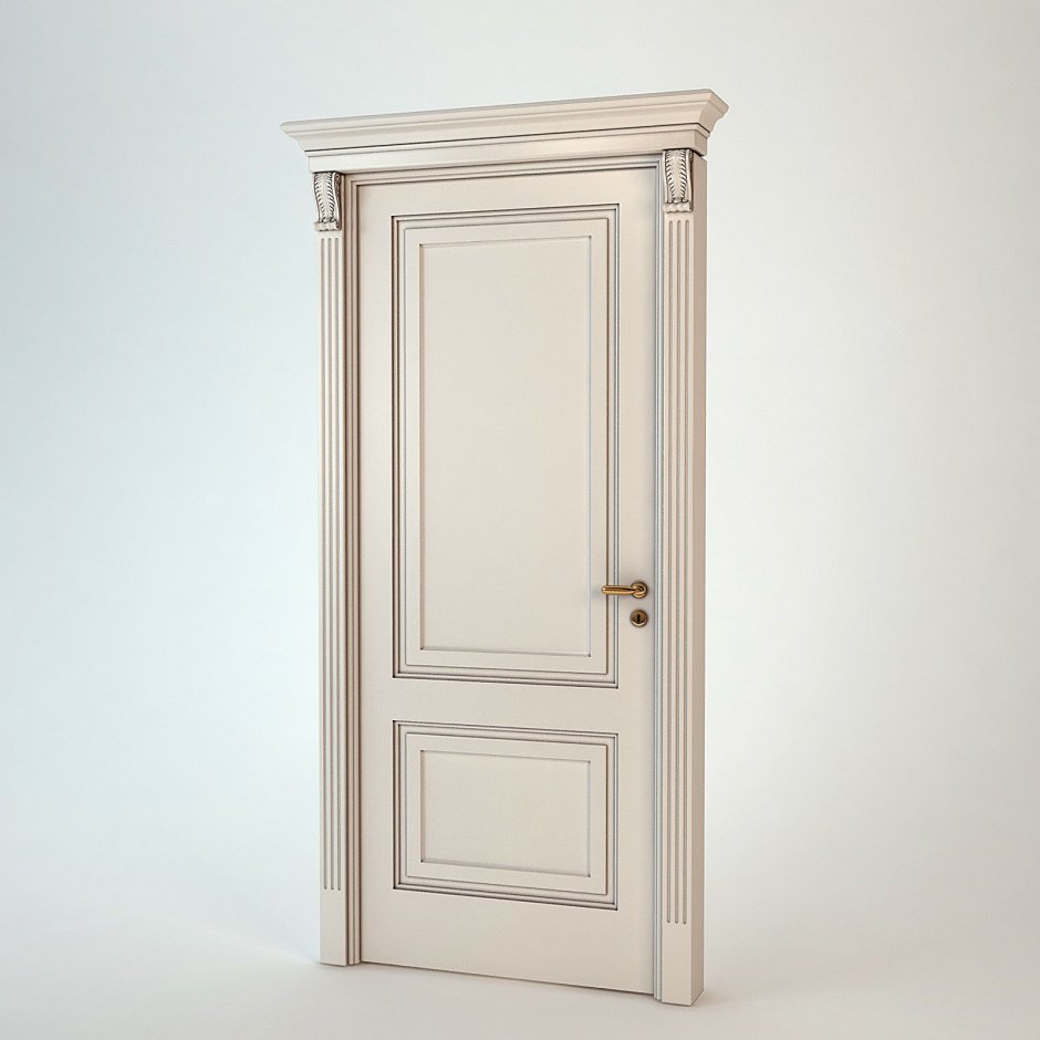 Дверь классическая Имадур 3d модель