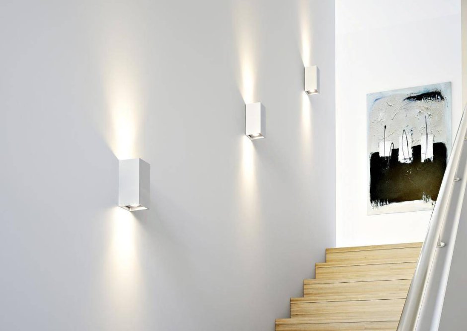 Висячие светильники для подсветки стен