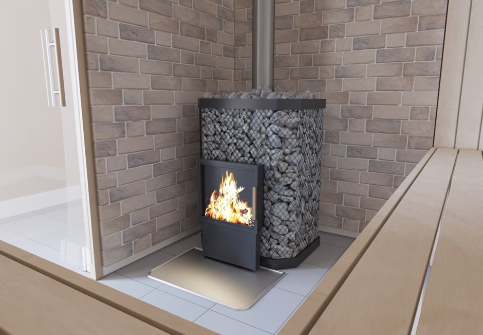 Облицовка буржуйки