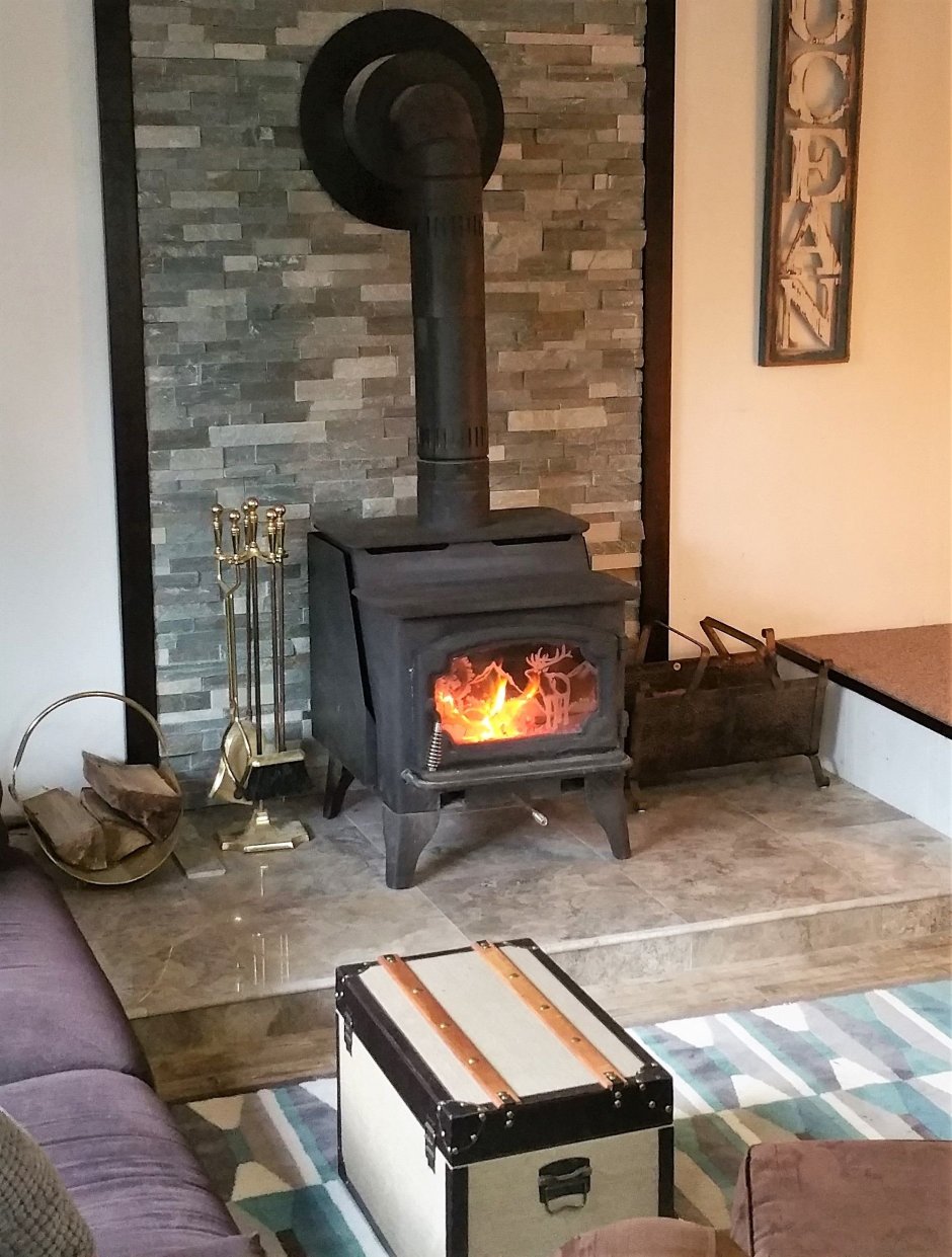 Портал для чугунной печи