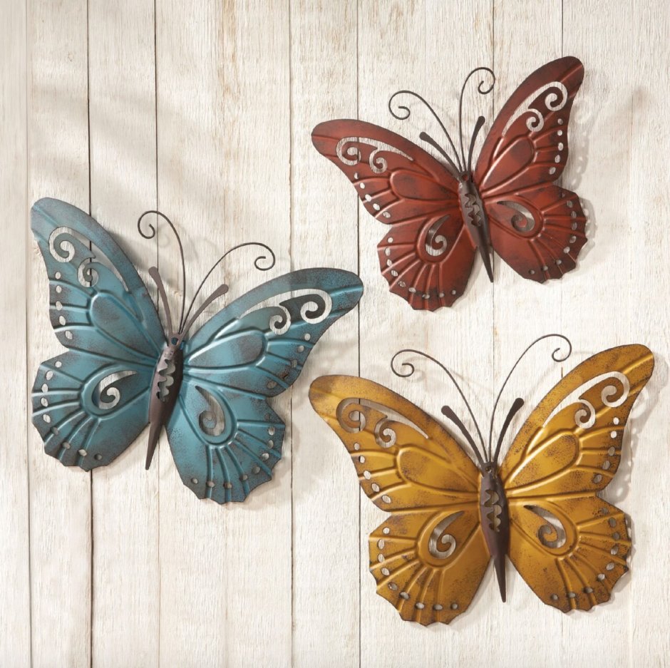 Декоративное панно бабочки